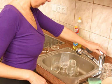 Kitchen sex.